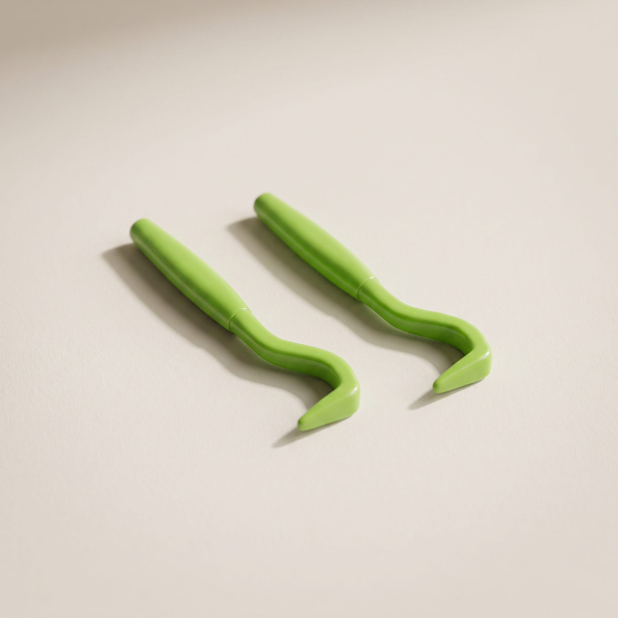 WANDRA Tick Remover Kit hook tools, two sizes